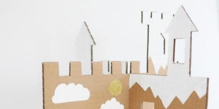 Замок из картона своими руками: универсальный материал для творчества